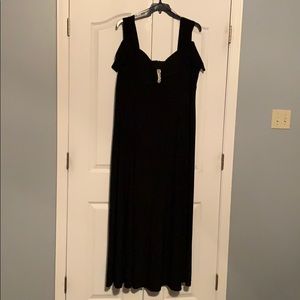 Cold Shoulder Bling Gala Gown